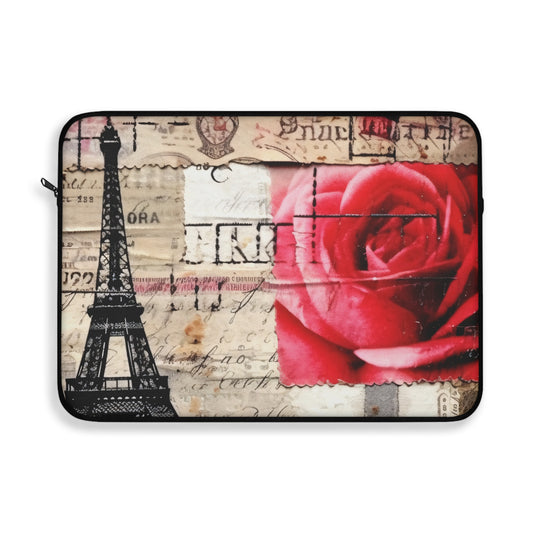 France Travel Laptop Sleeve